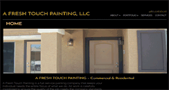 Desktop Screenshot of afreshtouchpainting.net